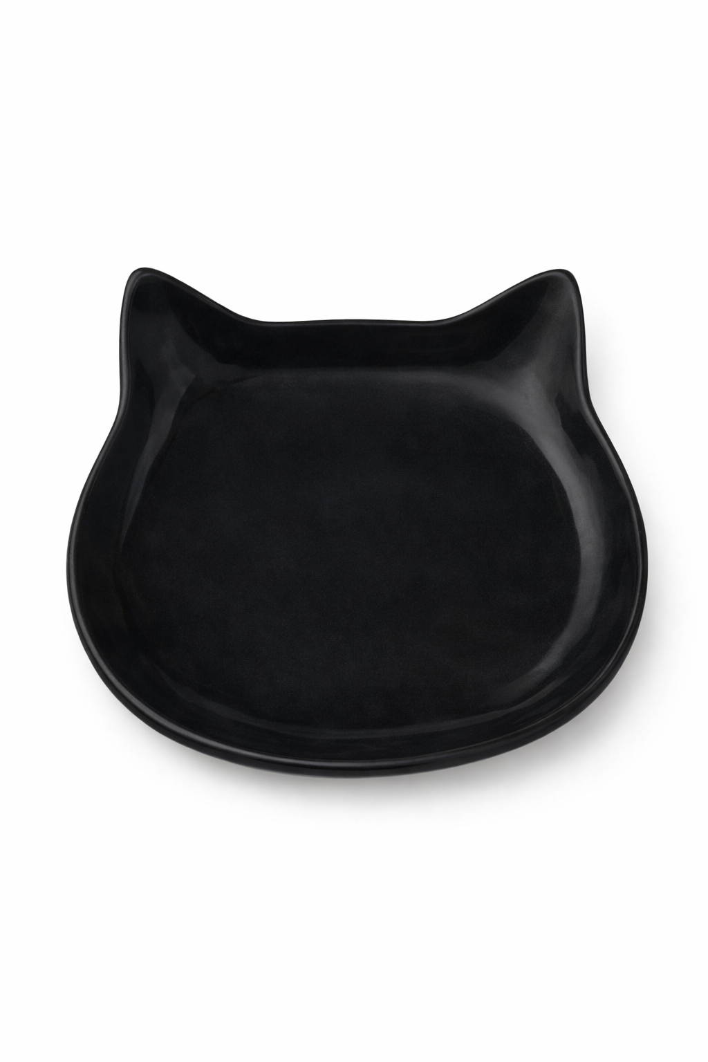 Cat Series ✧ Black Cat Ceramic Plate